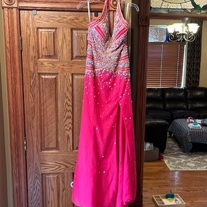 Beaded prom/formal dress